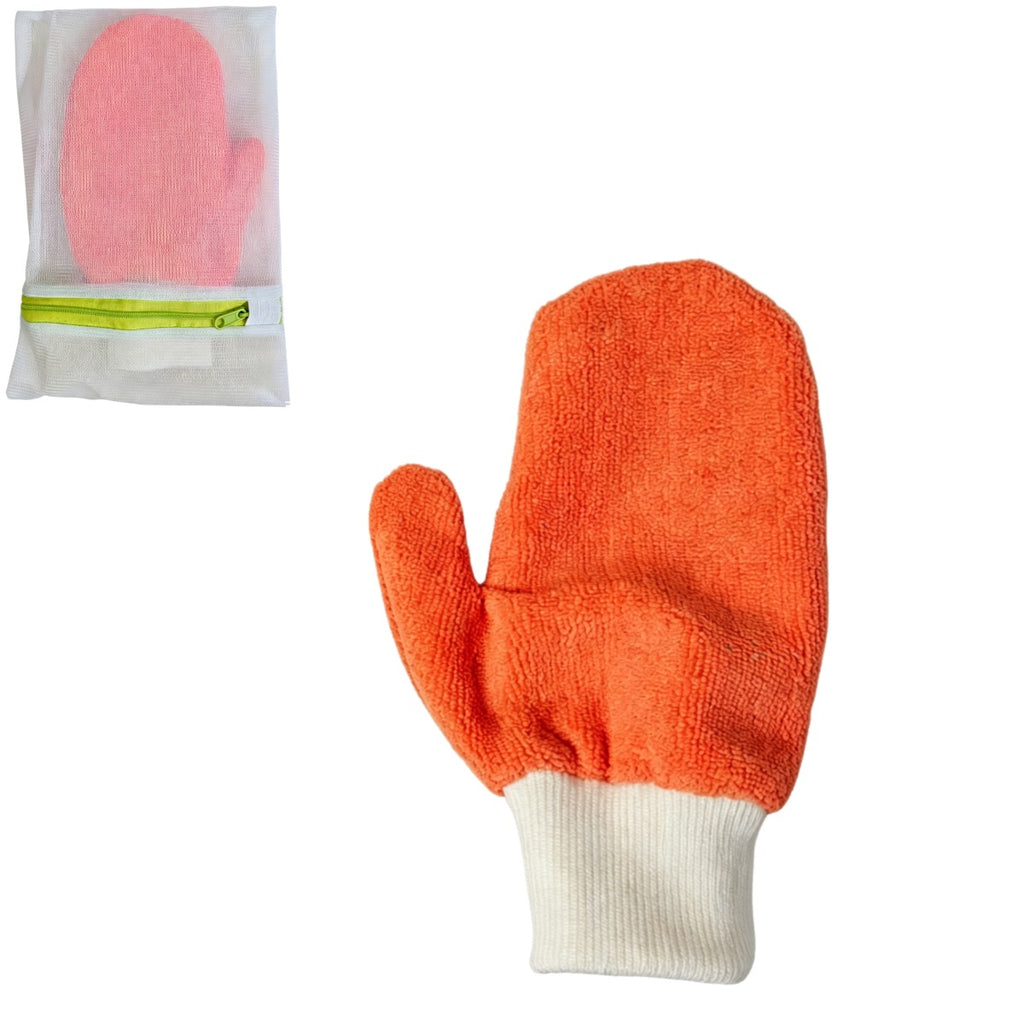 Pet Grooming Gloves - Safe Tick, Flea & Lice Removal Tool for Dogs & Cats