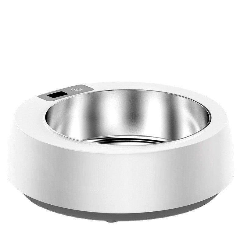 Smart Heated Pet Bowl - Temperature Control Stainless Steel Feeding Bowl for Dogs & Cats