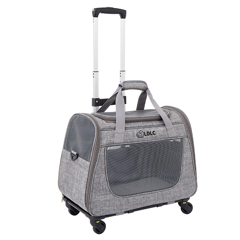 Premium Detachable Pet Carrier for Large Cats & Dogs - Travel-Ready Transport Bag
