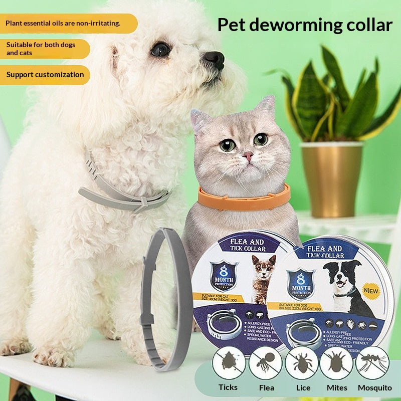 Adjustable Cat Collar - Safe & Comfortable Pet Necklace for Indoor & Outdoor Cats
