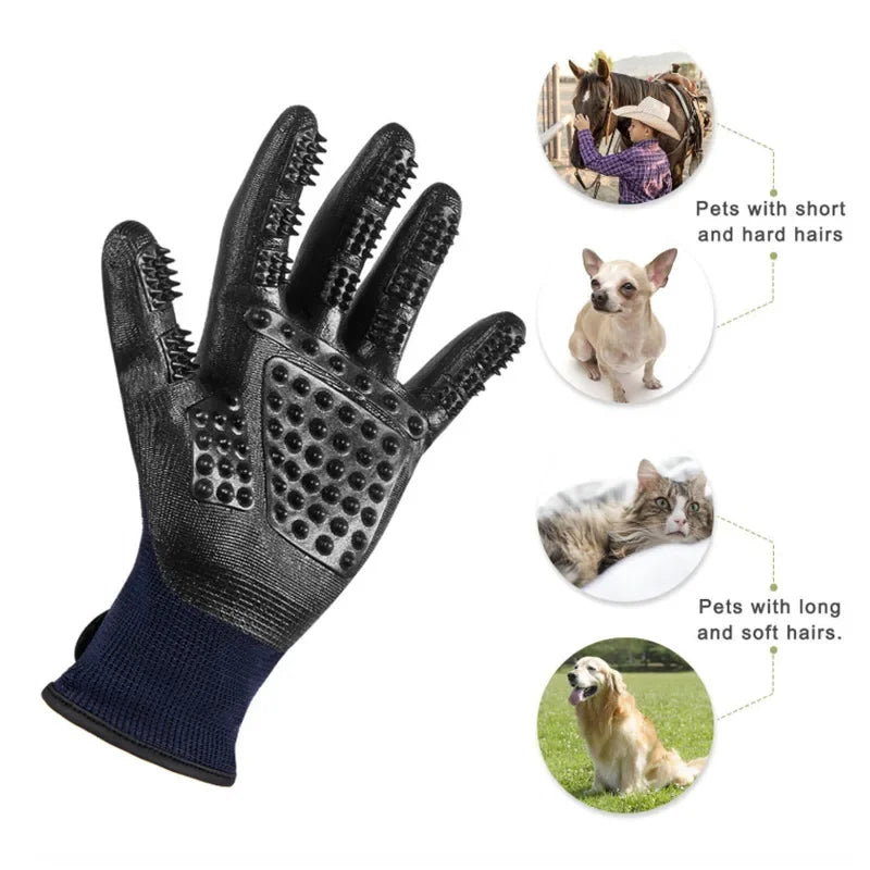 FurGlove Deshedding Mitt silicone grooming glove
