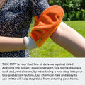 Pet Grooming Gloves - Safe Tick, Flea & Lice Removal Tool for Dogs & Cats