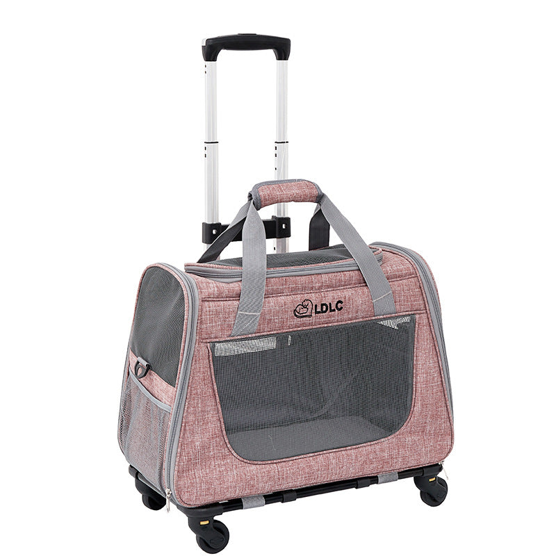 Premium Detachable Pet Carrier for Large Cats & Dogs - Travel-Ready Transport Bag