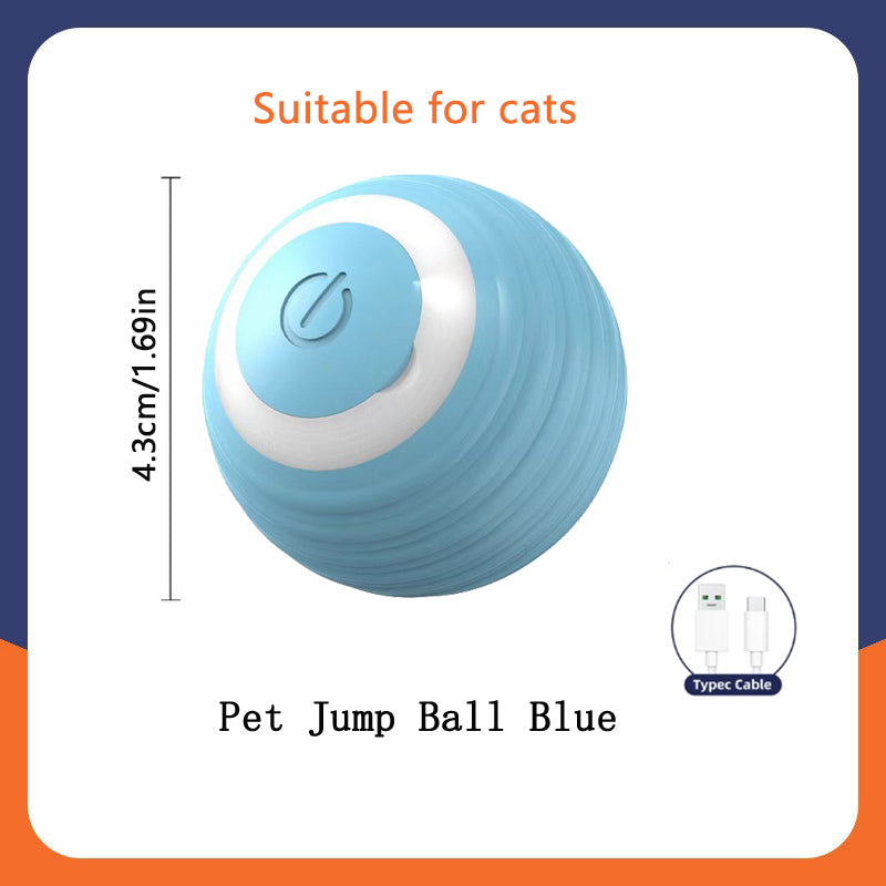 Interactive Smart Ball - Self-Moving Electronic Dog & Cat Toy for Active Play