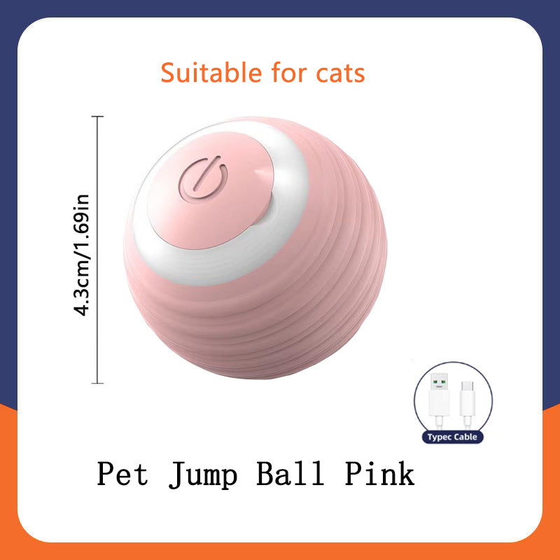 Interactive Smart Ball - Self-Moving Electronic Pet Toy for Dogs & Cats