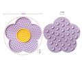 Sunflower Slow Feeding Licking Mat - Anxiety Relief & Digestive Health for Dogs & Cats